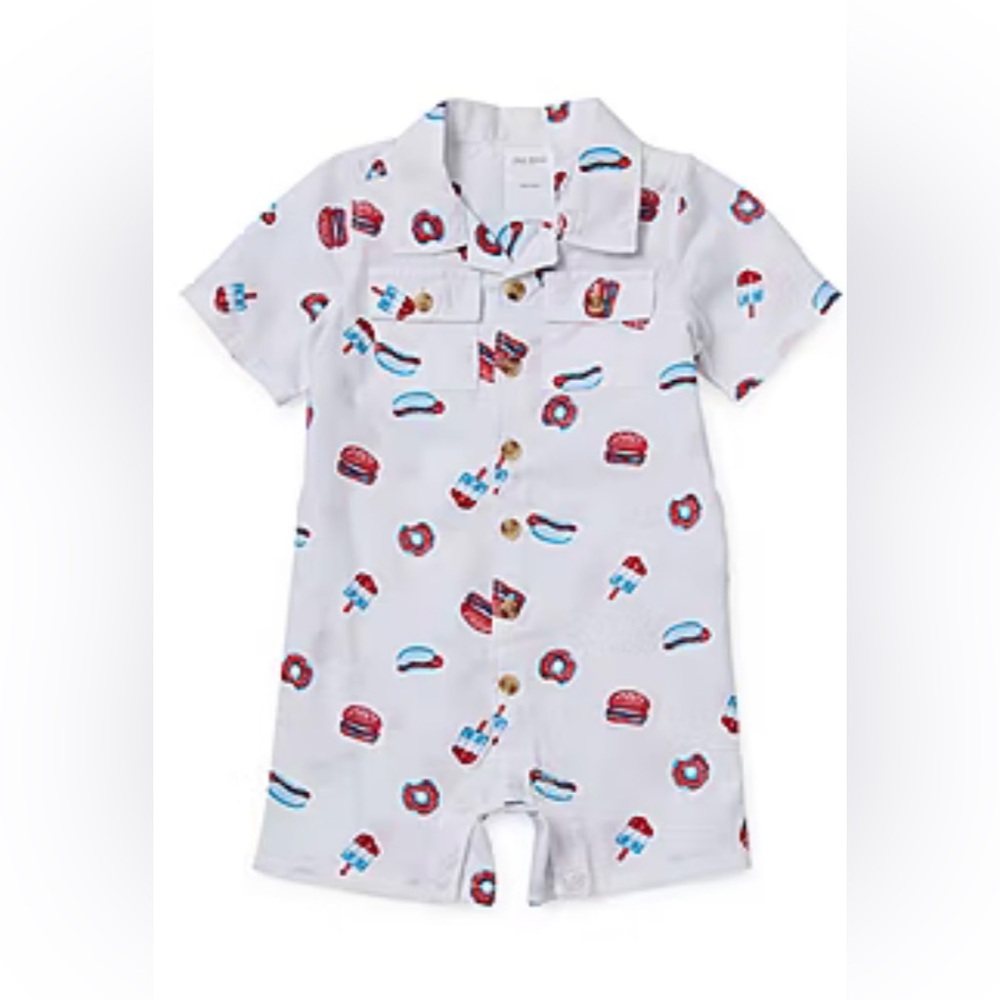Okie Dokie Short Sleeve Romper